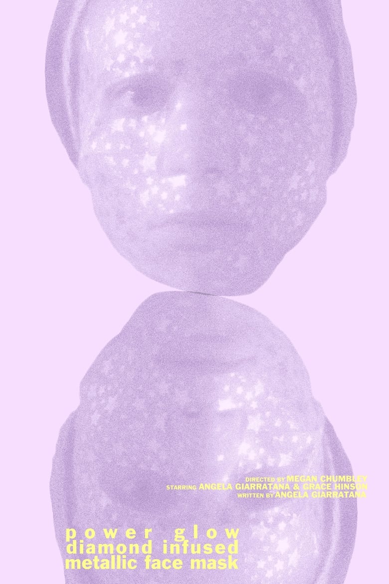 Poster of power glow diamond infused metallic face mask