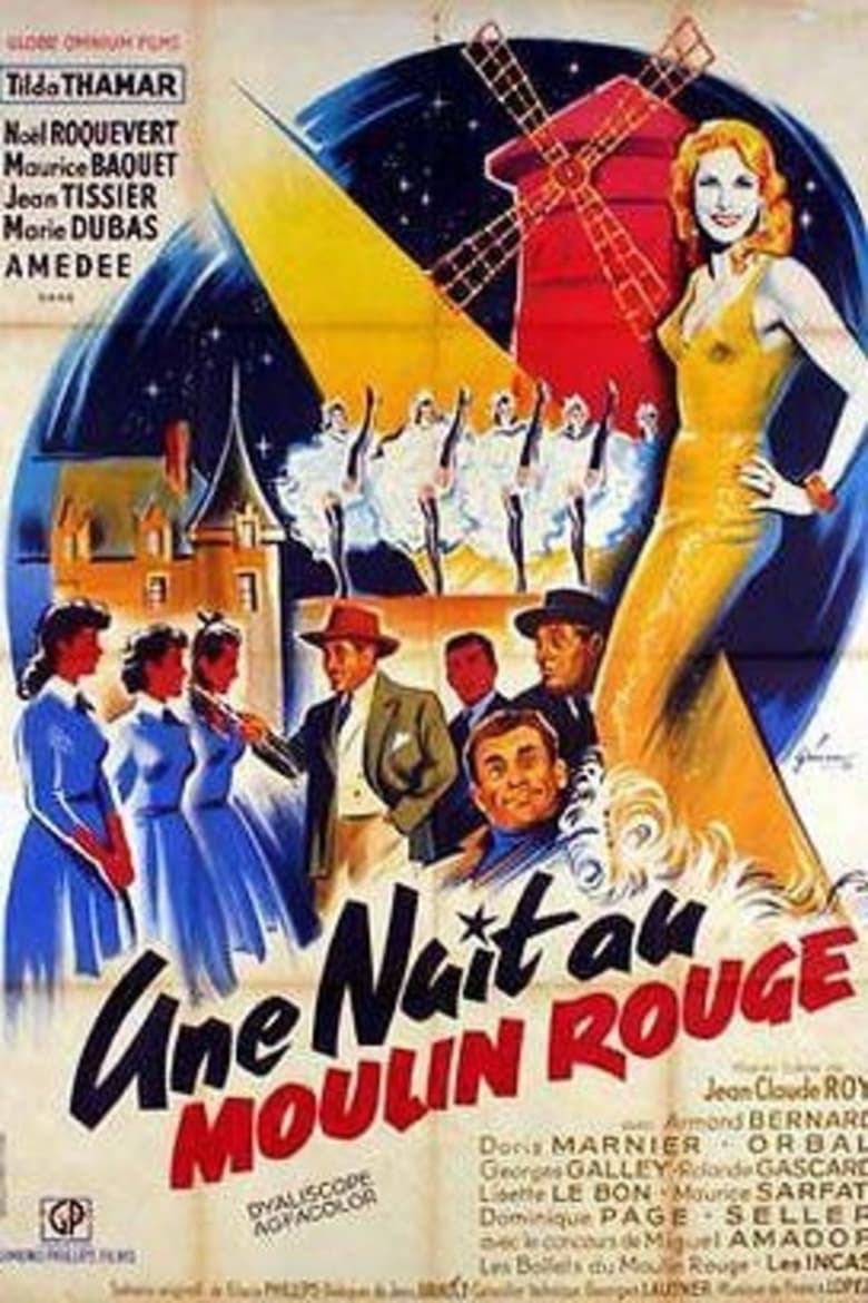 Poster of A Night at the Moulin Rouge