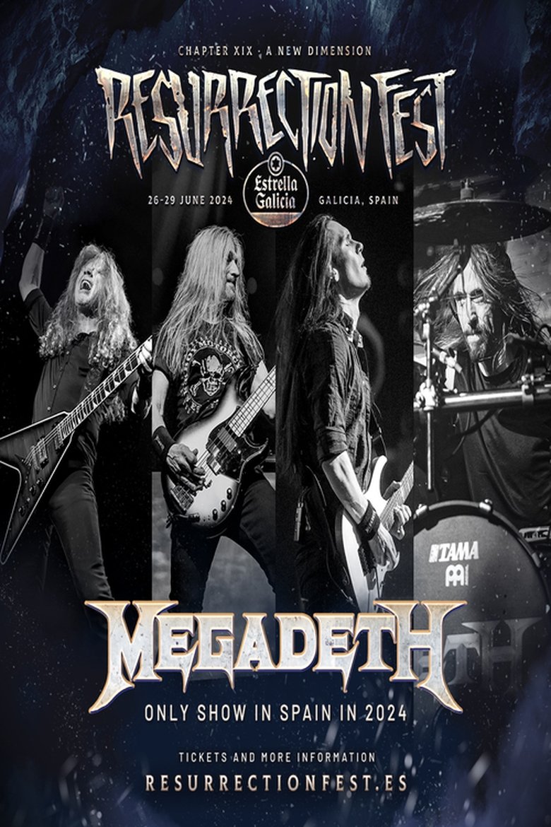 Poster of MEGADETH - Live at Resurrection Fest EG 2024