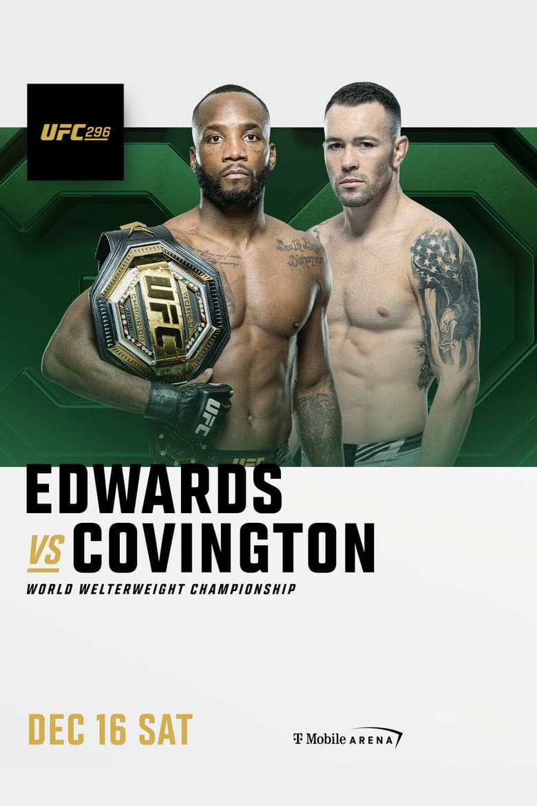 Poster of UFC 296: Edwards vs. Covington