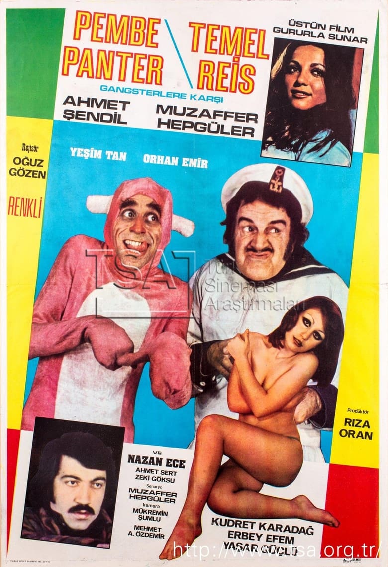 Poster of Pembe Panter ve Temel Reis Gangsterlere Karşı