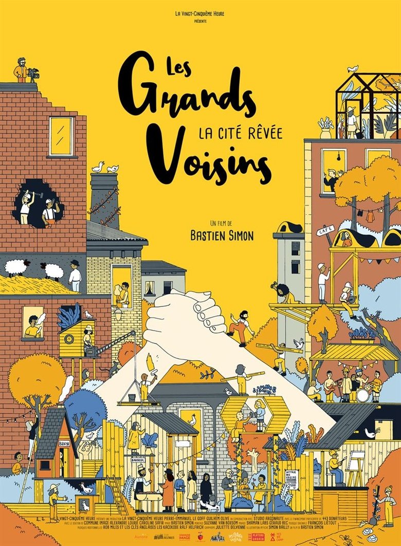 Poster of Les Grands Voisins, la cité rêvée