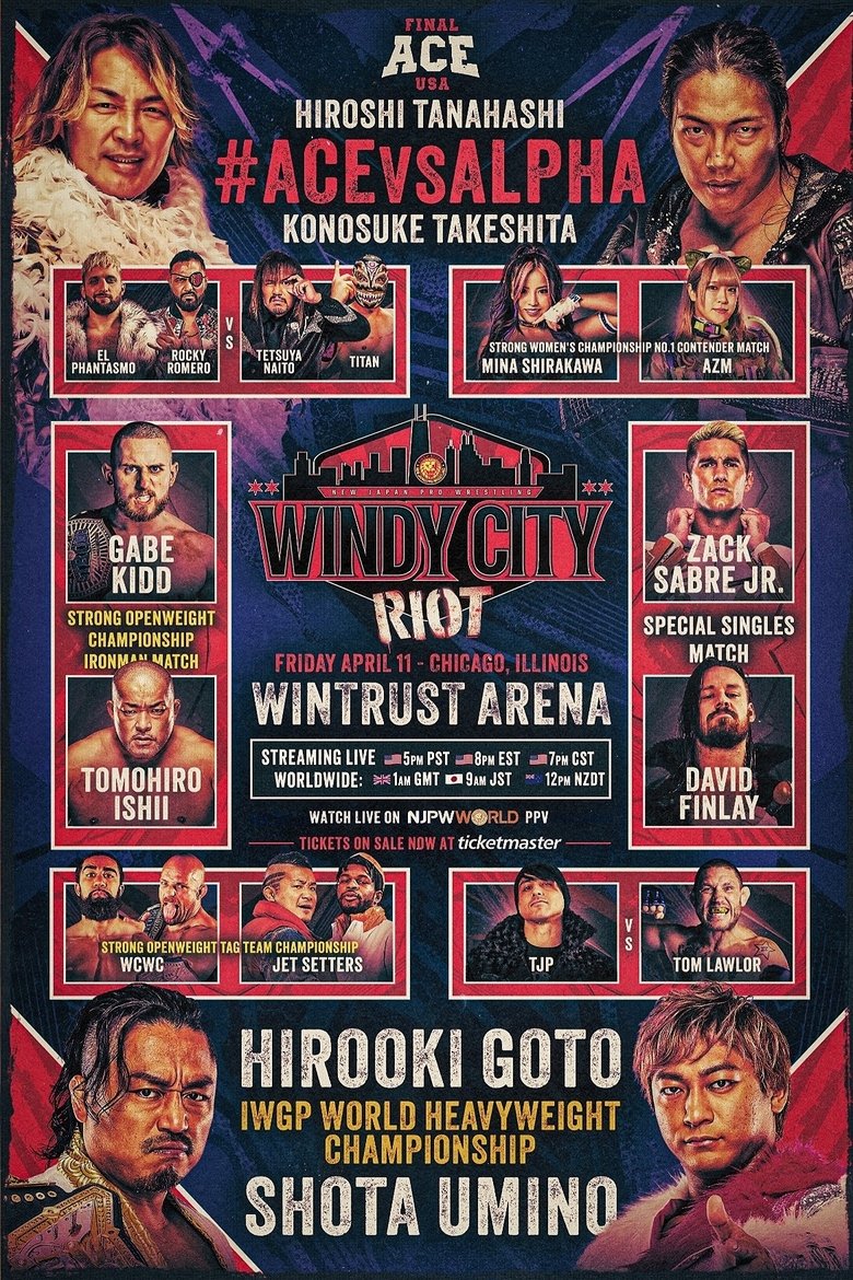 Poster of NJPW Windy City Riot