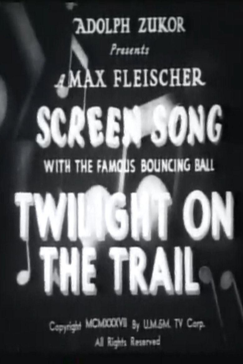 Poster of Twilight on the Trail