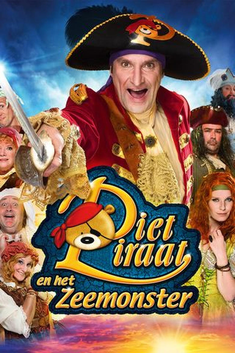 Poster of Piet Piraat en het Zeemonster