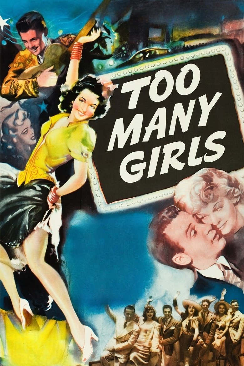 Poster of Too Many Girls