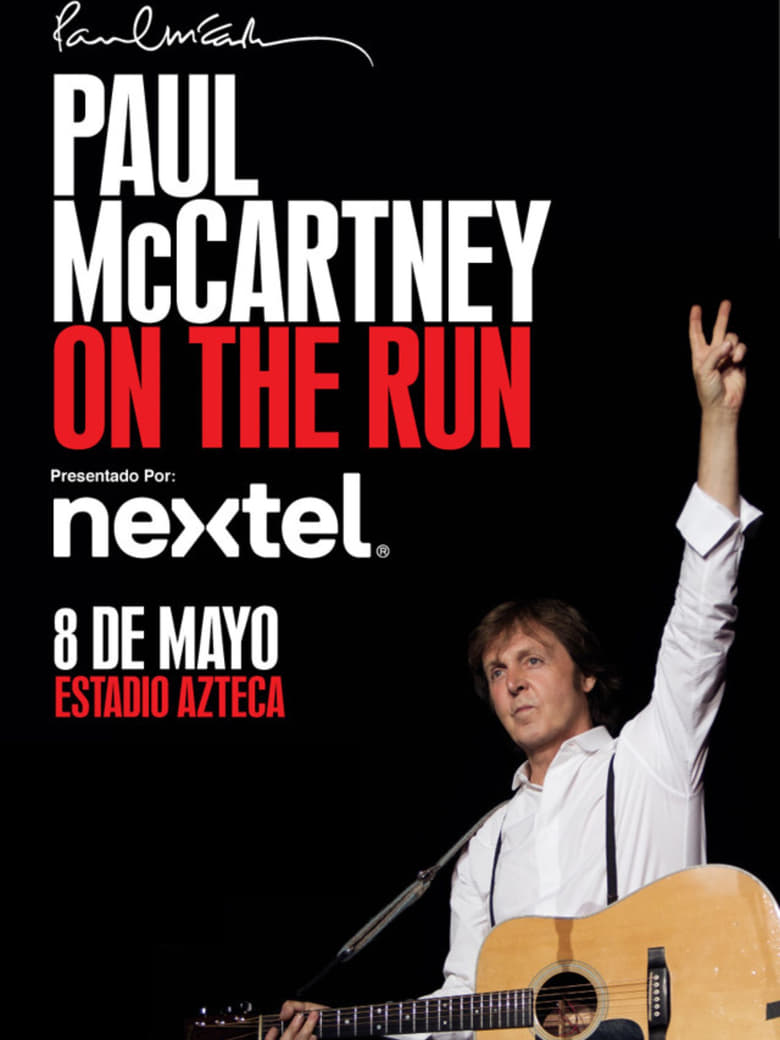 Poster of Paul McCartney On the Run Tour - Estadio Azteca