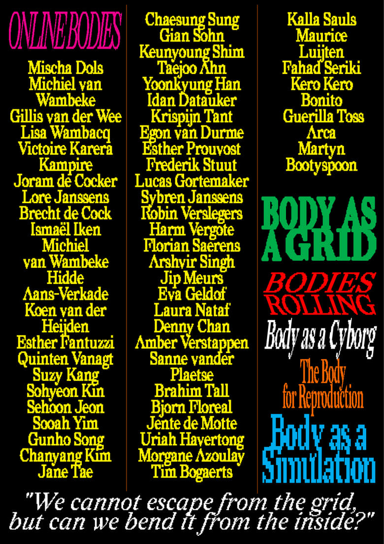 Poster of Online Bodies