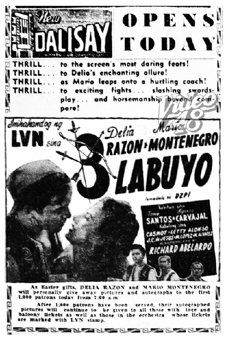 Poster of Tatlong Labuyo