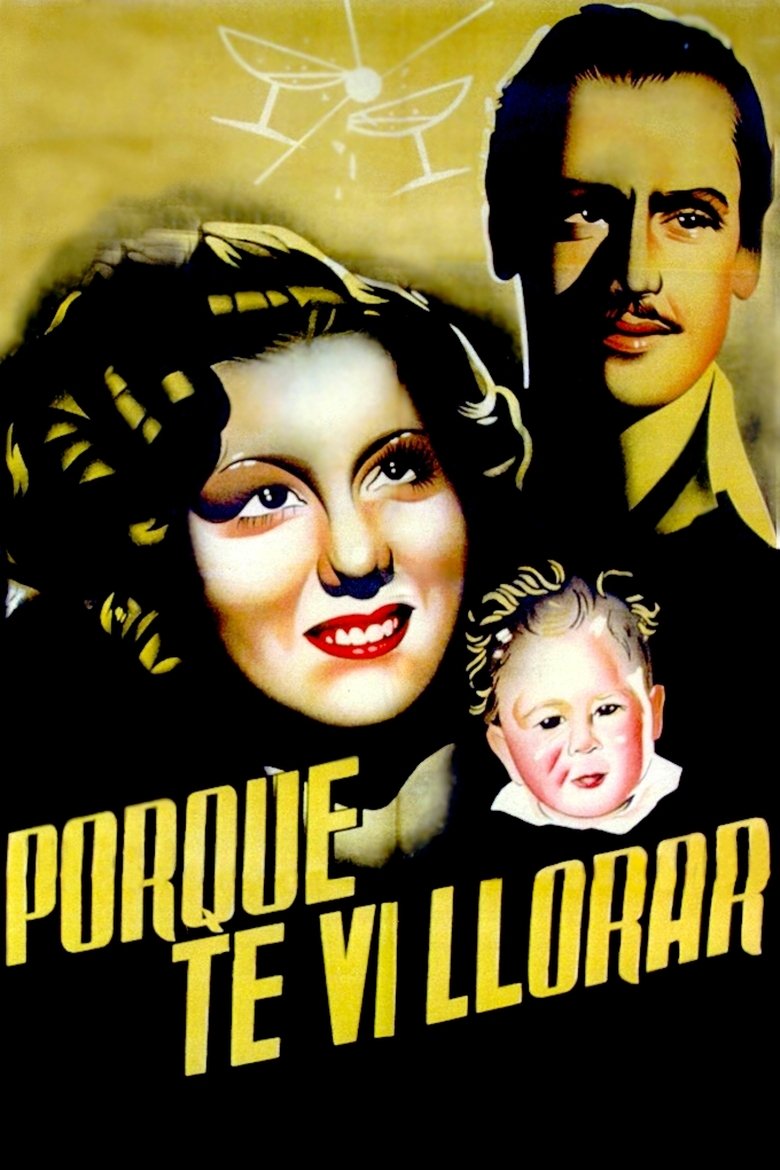 Poster of Porque te vi llorar