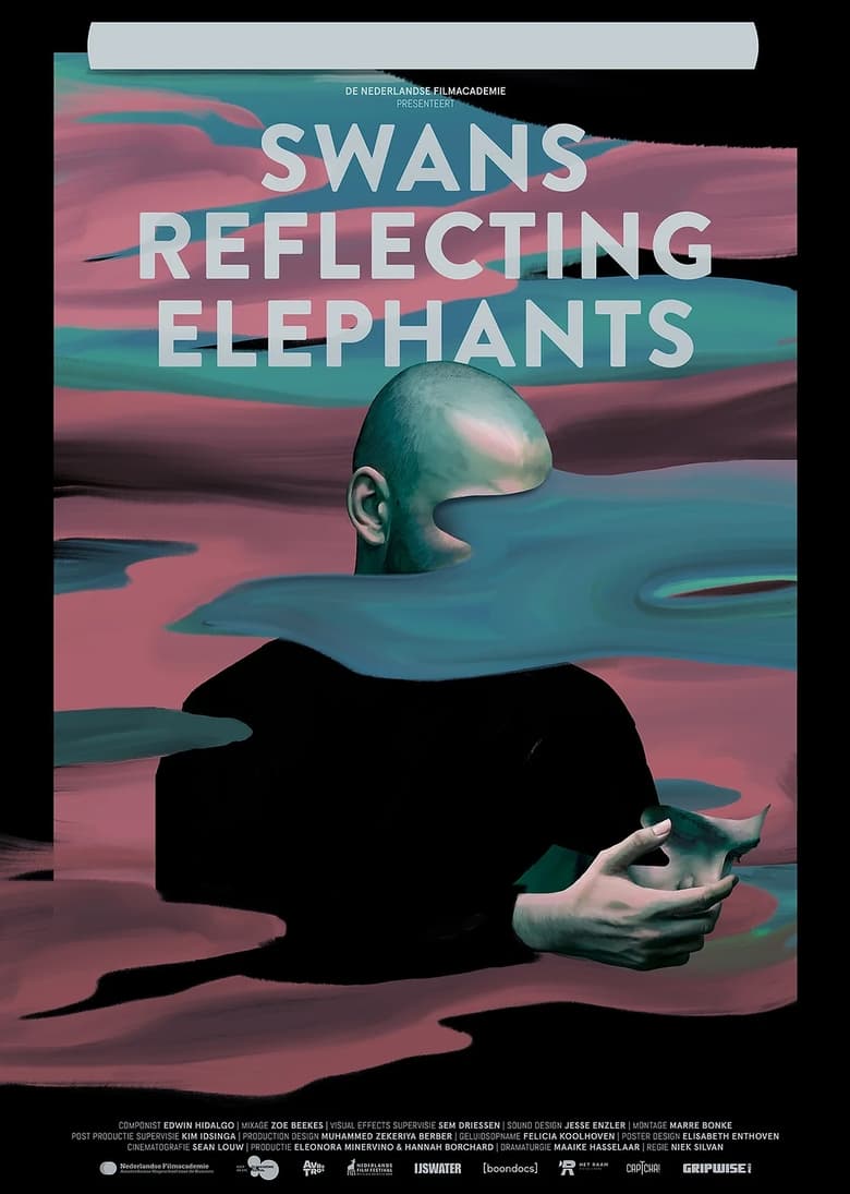 Poster of Swans Reflecting Elephants