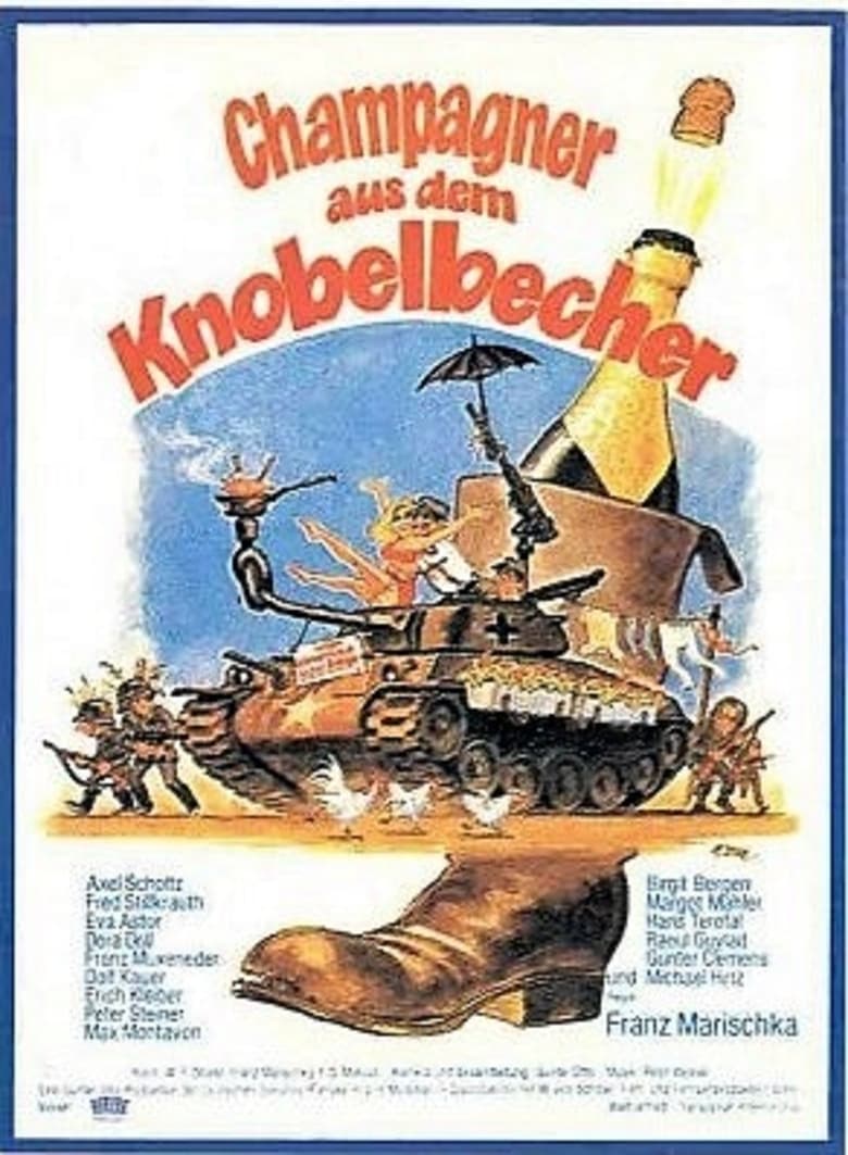 Poster of Champagner aus dem Knobelbecher