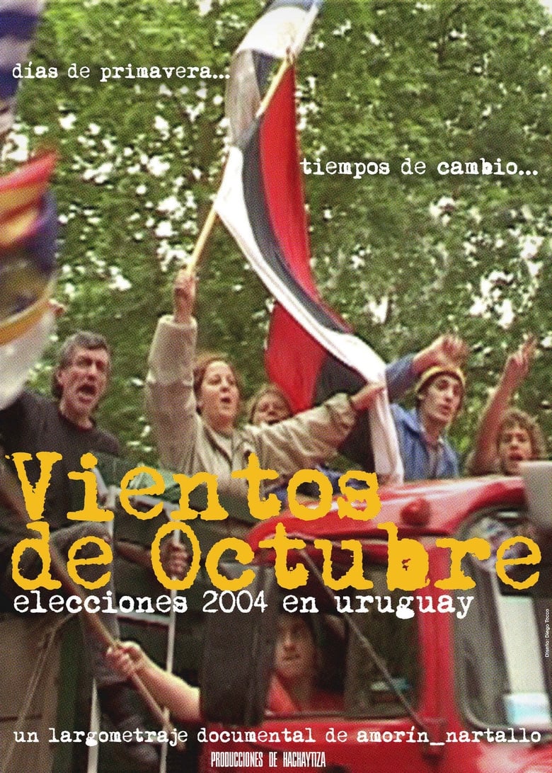 Poster of The Way the Wind Blows in October. The 2004 Election in Uruguay