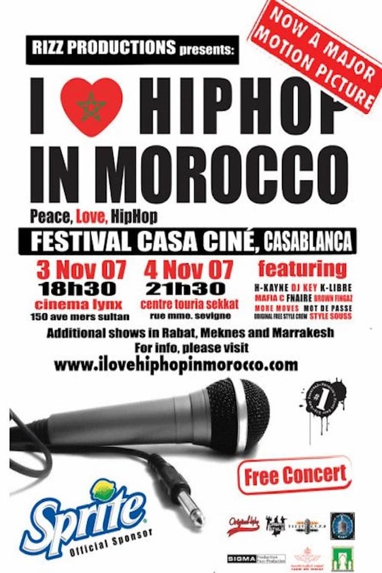 Poster of I Love Hip Hop in Morocco