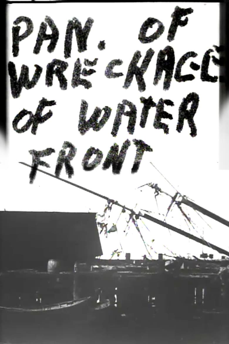 Poster of Panorama of Wreckage of Water Front