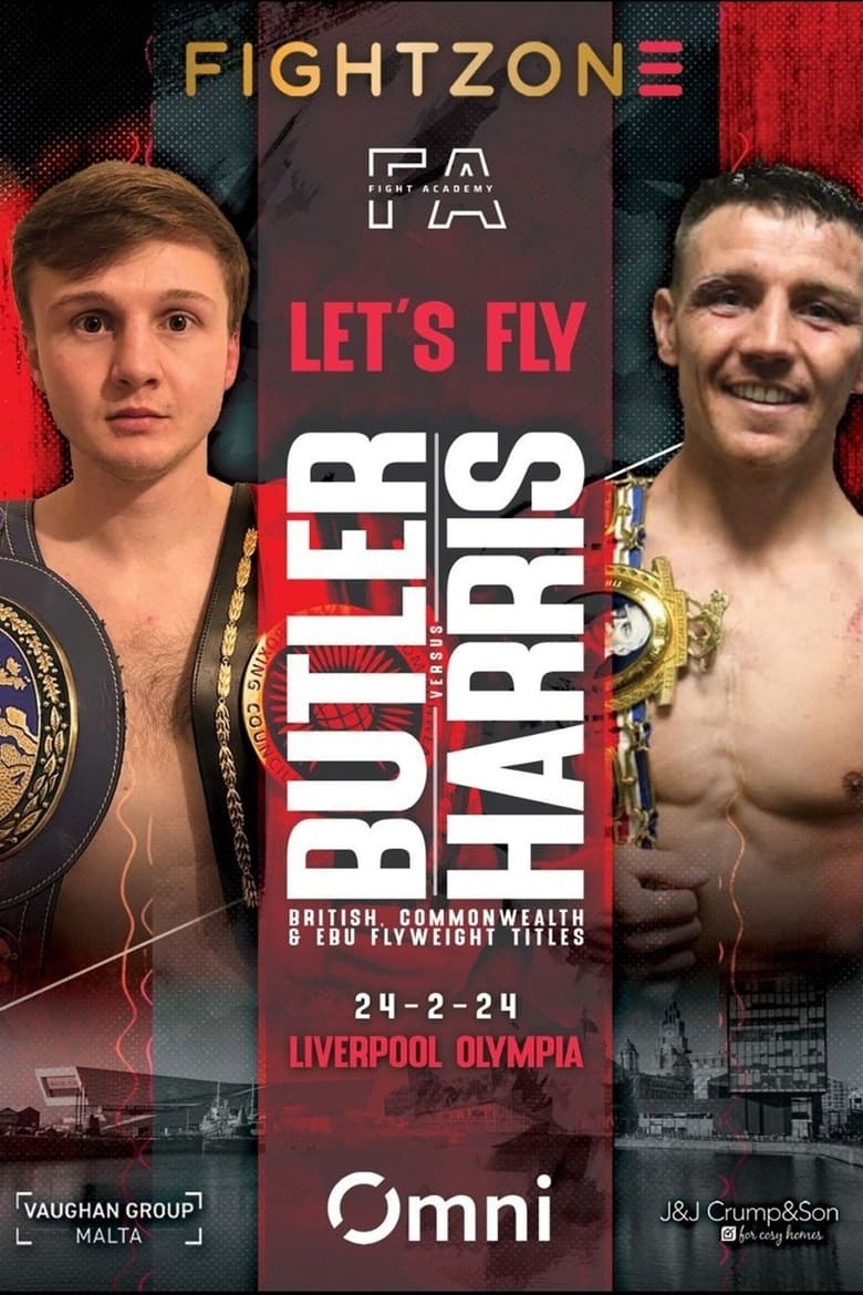 Poster of Connor Butler vs. Jay Harris