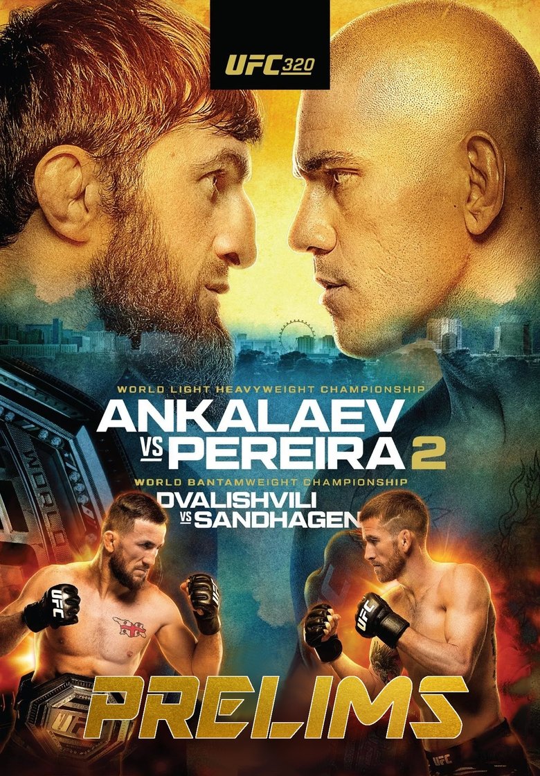 Poster of UFC 320: Ankalaev vs. Pereira 2