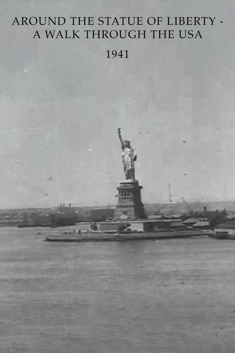 Poster of Around the Statue of Liberty - A Walk Through the USA