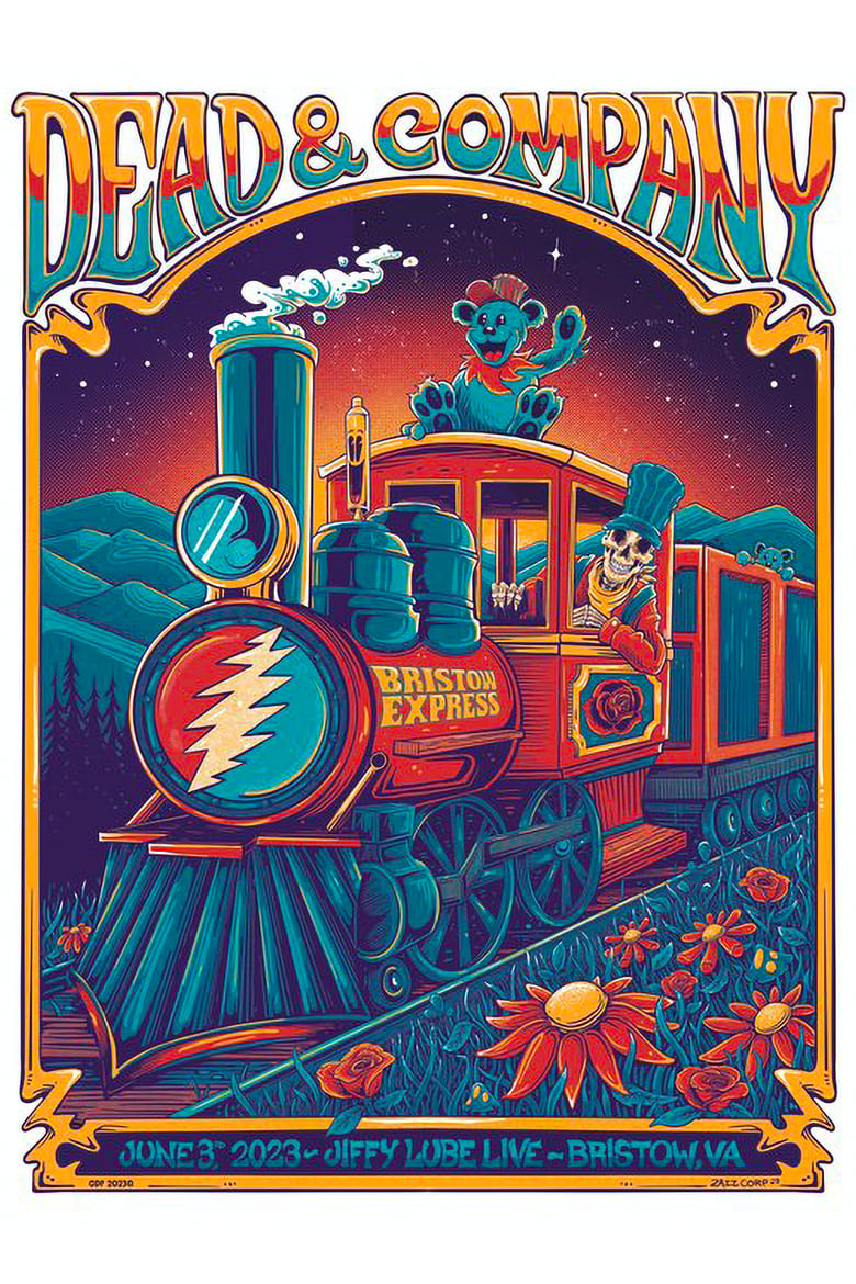 Poster of Dead & Company:2023-06-03 Jiffy Lube Live, Bristow, VA, USA