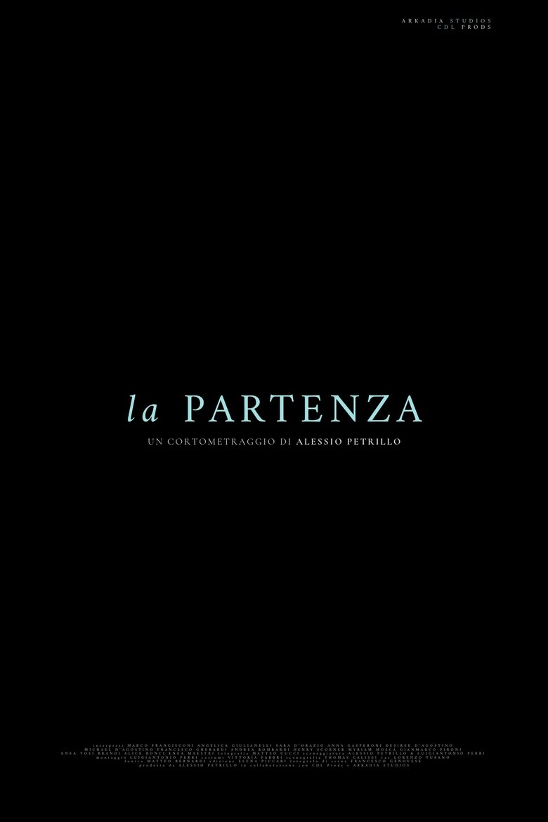 Poster of La partenza