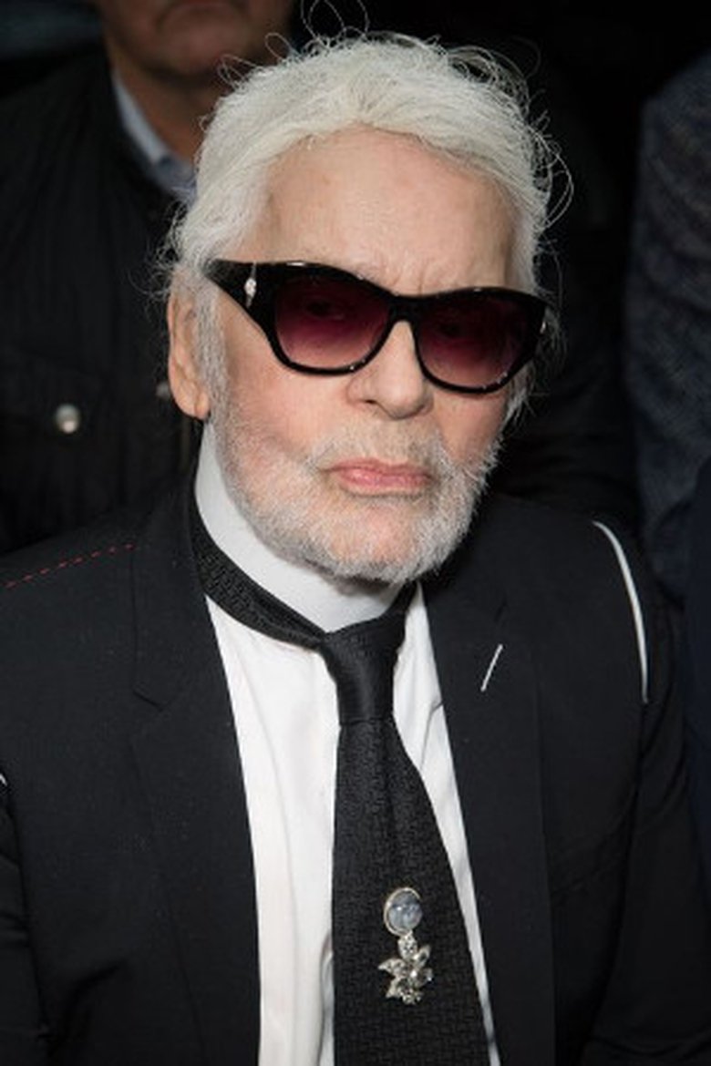 Portrait of Karl Lagerfeld