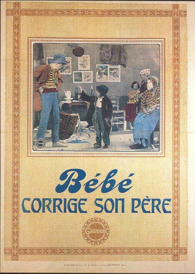 Poster of Bébé Corrects His Father