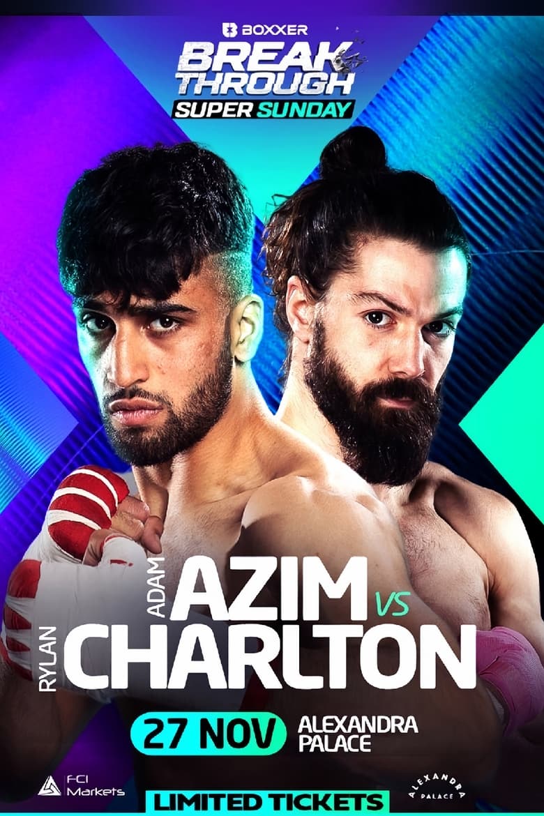 Poster of Adam Azim vs. Rylan Charlton