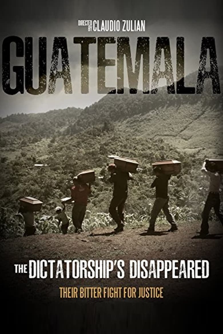 Poster of Guatemala, the dictatorship's disappeared