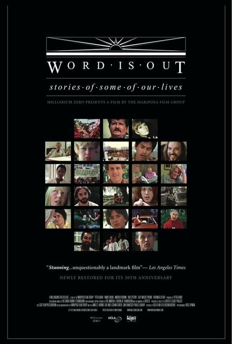 Poster of Word Is Out: Then and Now, Thirty Years Later