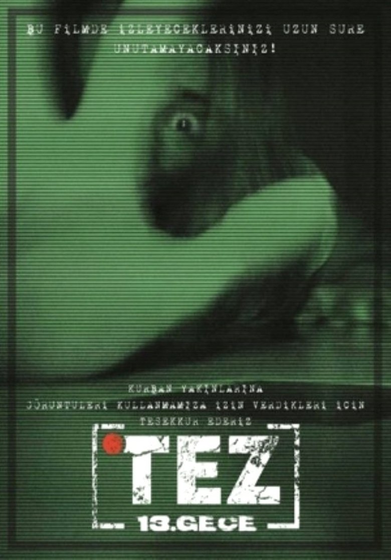 Poster of Tez 13. Gece