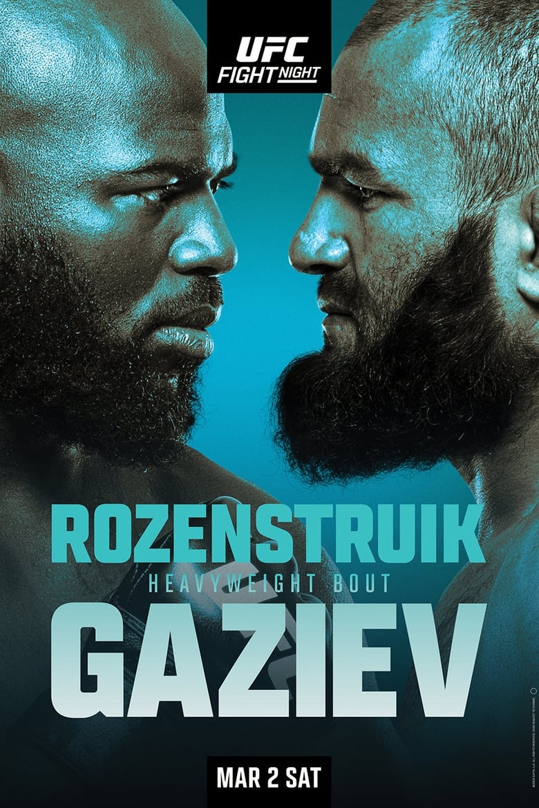 Poster of UFC Fight Night 238: Rozenstruik vs. Gaziev