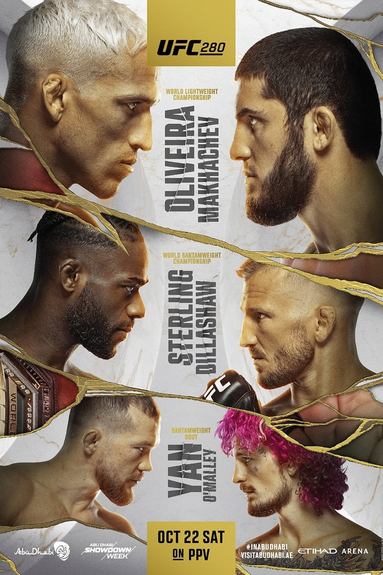 Poster of UFC 280: Oliveira vs. Makhachev