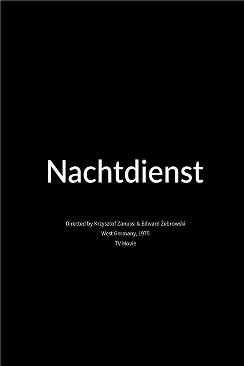 Poster of Nachtdienst