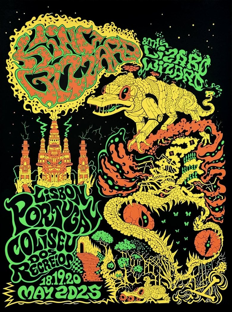 Poster of King Gizzard & The Lizard Wizard - Live in Lisbon '25 (Night 2)
