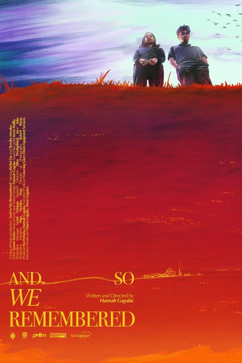 Poster of and so we remembered