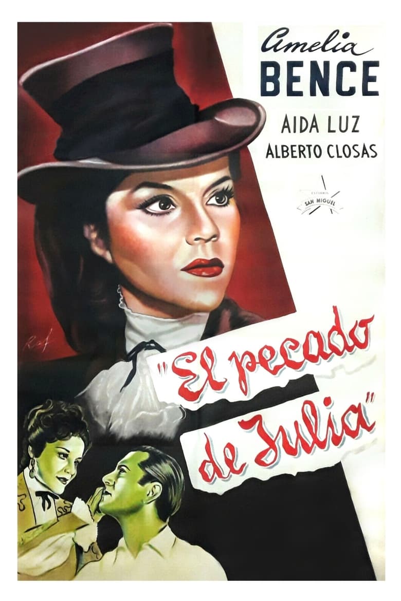 Poster of El pecado de Julia