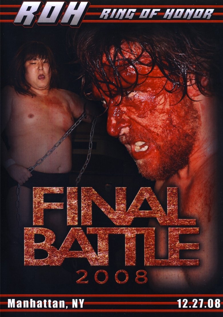 Poster of ROH: Final Battle 2008