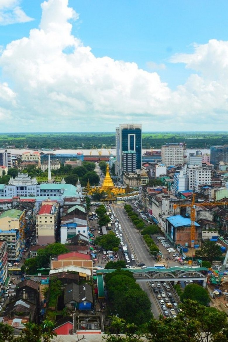 Poster of Yangon, the City Where We Live