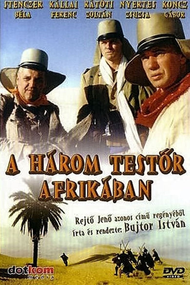 Poster of A három testőr Afrikában