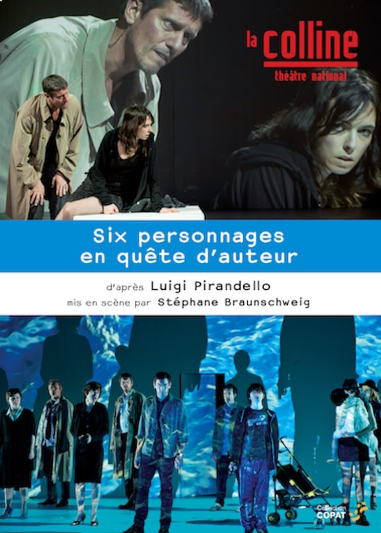 Poster of Six personnages en quête d'auteur