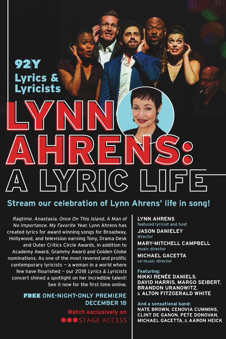 Poster of Lynn Ahrens: A Lyric Life