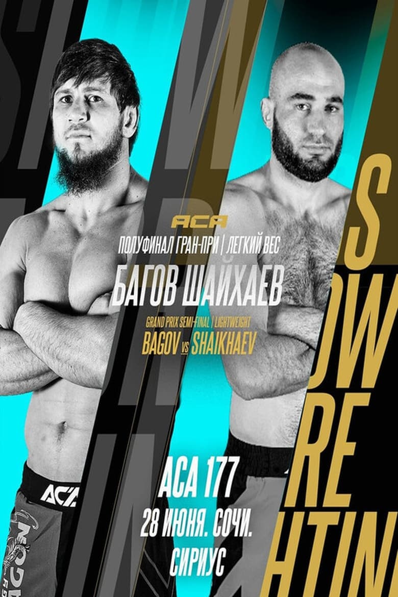 Poster of ACA 177: Bagov vs. Shaikhaev 2