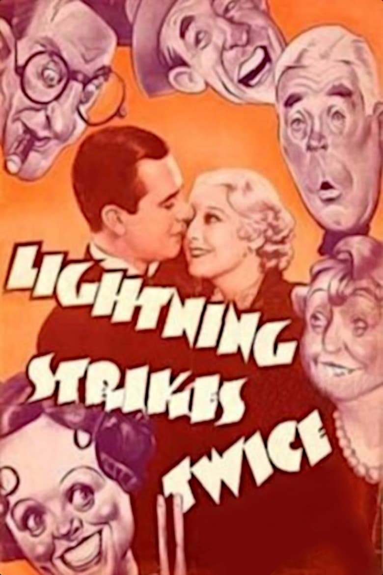 Poster of Lightning Strikes Twice