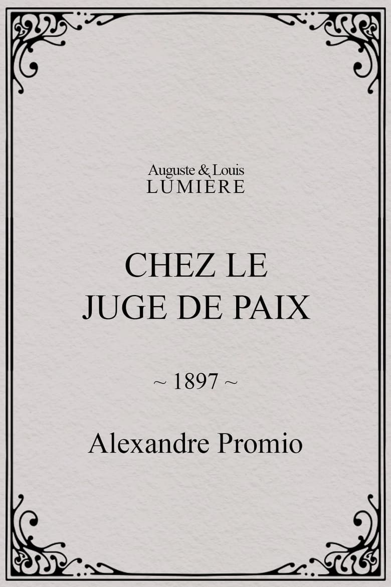 Poster of Chez le juge de paix