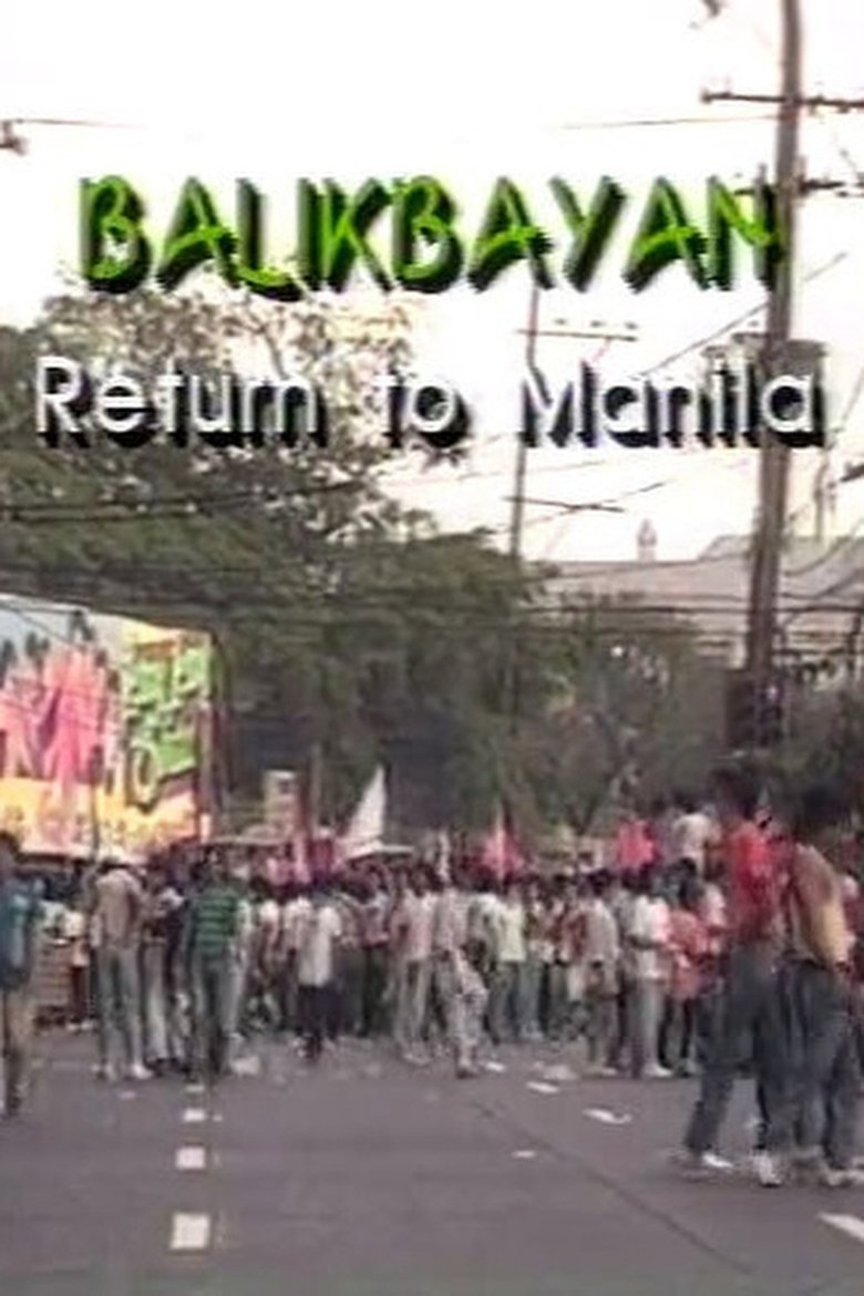 Poster of Balikbayan: Return to Manila