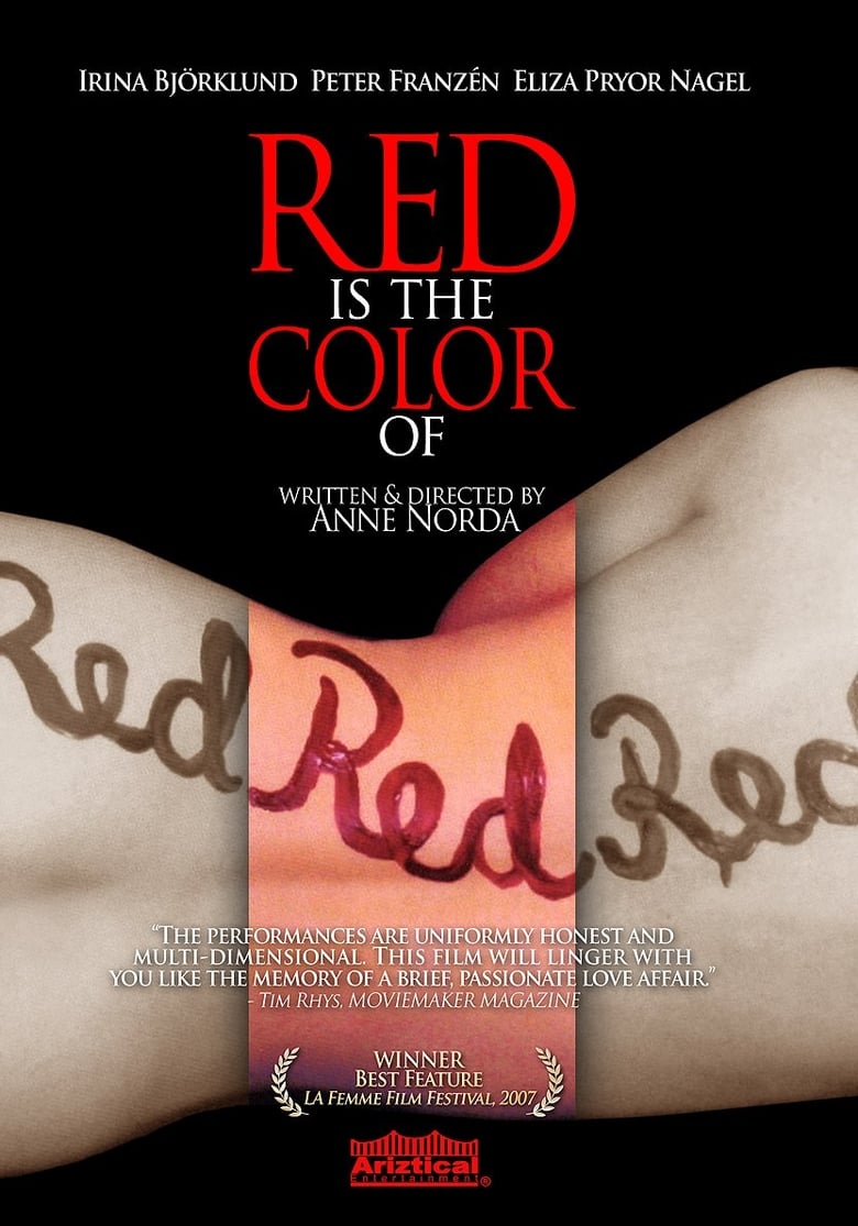 Poster of Red Is the Color of