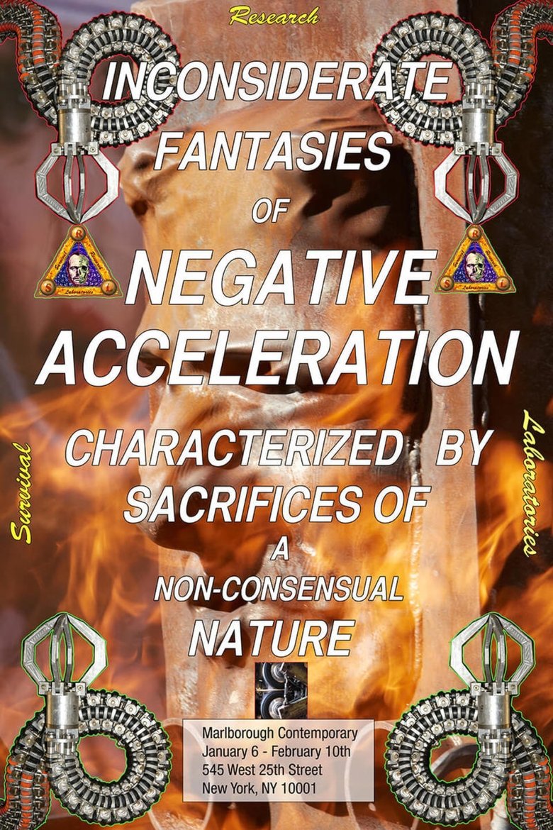 Poster of Inconsiderate Fantasies of Negative Acceleration Characterized by Sacrifices of a Non-Consensual Nature