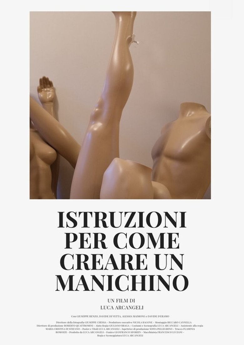 Poster of Instructions on How to Make a Mannequin