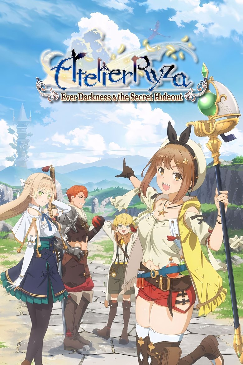 Poster of Atelier Ryza: Ever Darkness & the Secret Hideout the Animation
