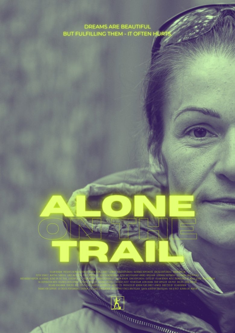 Poster of Alone On The Trail